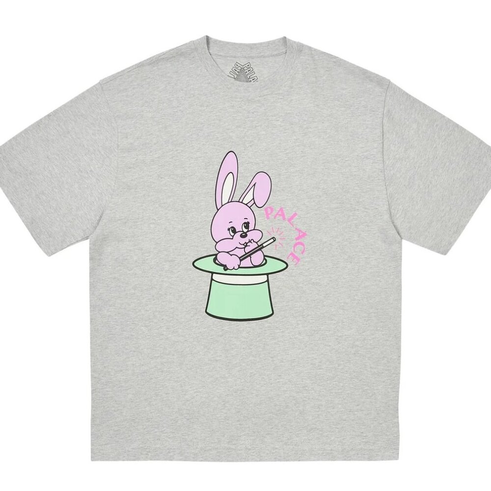 Palace Hat Trick T-shirt grey marl XL